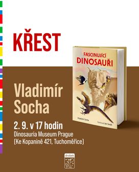 Pozvánka na křest knihy Fascinující dinosauři