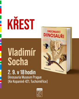 Pozvánka na křest knihy Fascinující dinosauři