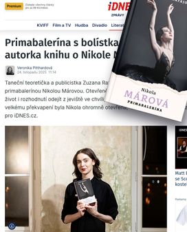 Rozhovor se Zuzanou Rafajovou, autorkou knihy Nikola Márová: Primabalerína