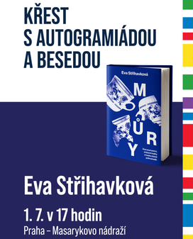 Pozvánka na křest románu Můry od Evy Střihavkové