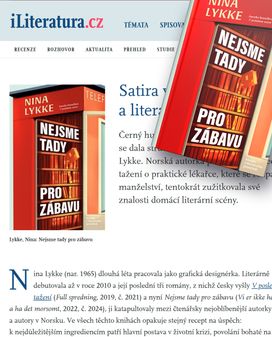 Recenze titulu Nejsme tady pro zábavu od Niny Lykke
