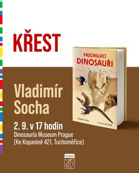 Pozvánka na křest knihy Fascinující dinosauři
