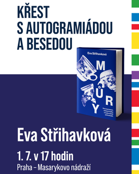 Pozvánka na křest románu Můry od Evy Střihavkové