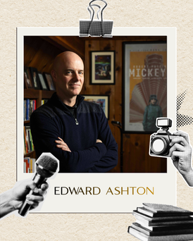Edward Ashton píše sci-fi - a mimochodem také zachraňuje životy výzkumem rakoviny