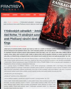 Recenze titulu V Královských zahradách