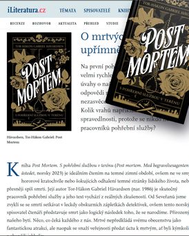 Recenze titulu Post mortem od Tora-Håkona Gabriela Håvardsena