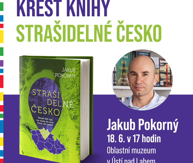 Pozvánka na křest knihy Strašidelné Česko