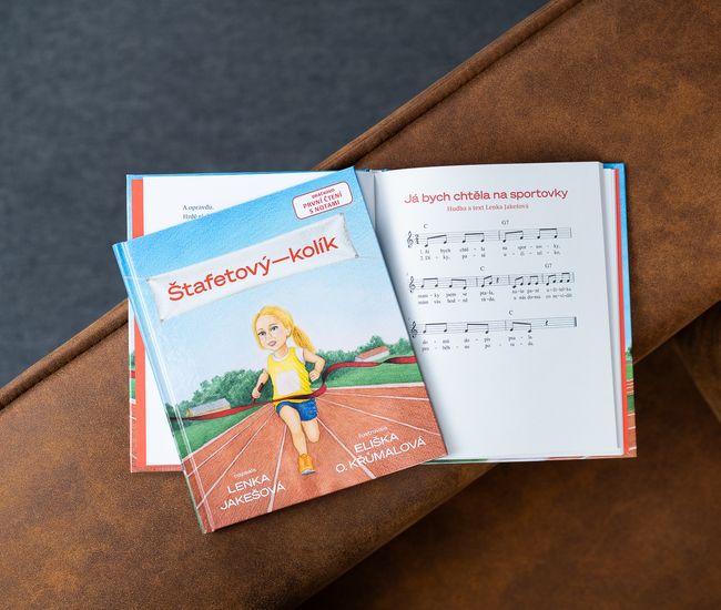 Dětské knihy z produkce značky Drobek
