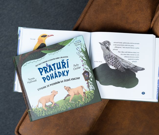 Dětské knihy z produkce značky Drobek